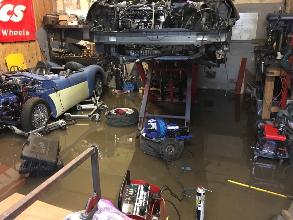 swimming in the workshop
