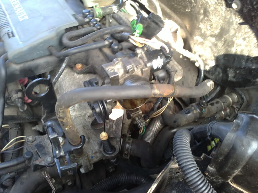 Exhaust fumes coming through air vents