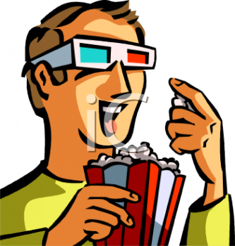 0511-0904-0419-5876_Teenage_Boy_Eating_Popcorn_While_Watching_a_3D_Film_clipart_image.png