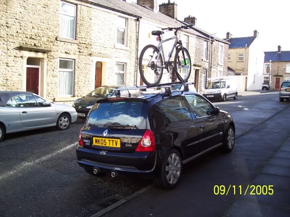 Buy Renault CLIO III roof racks