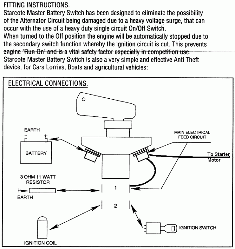 Kill Switch Wiring Diagram Car Wiring Digital and Schematic