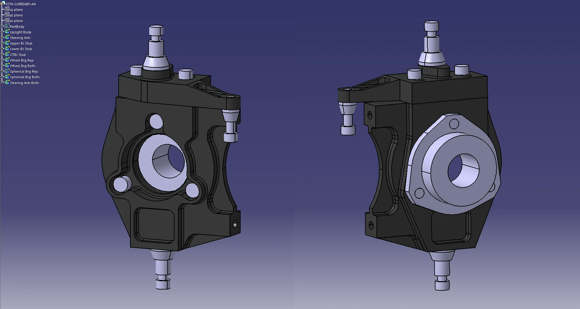 24JAN - Front hub design - Stress Testing.webp