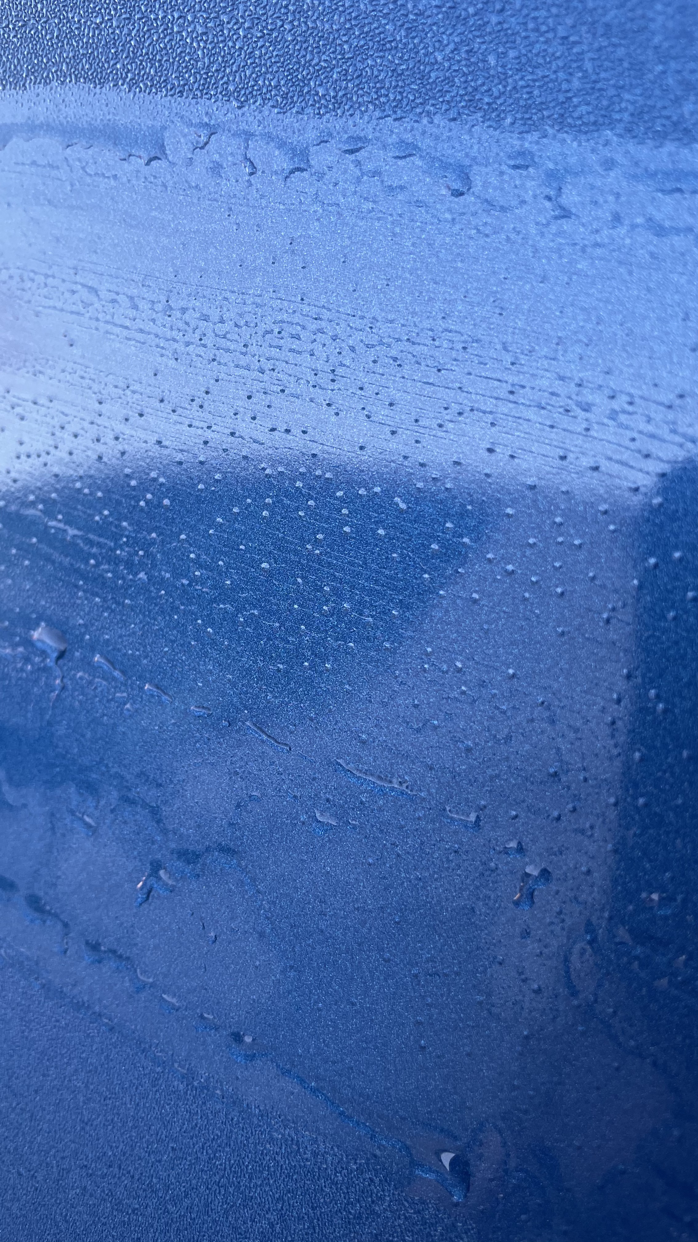 car paint bubbling after respray