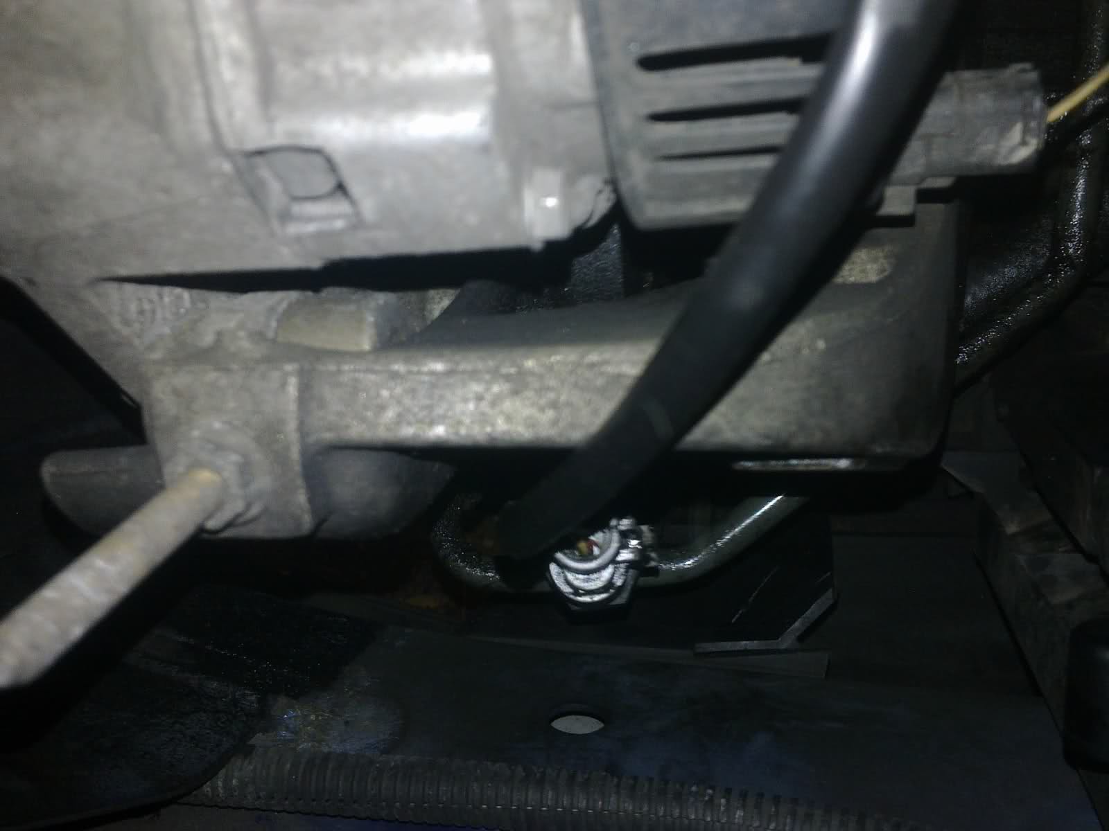 where is the power steering pressure switch located?