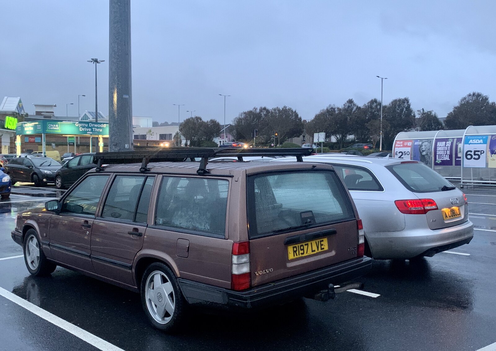 Volvo 940 roof online rack