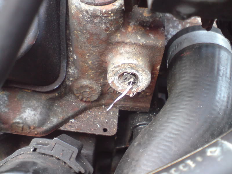 Removing coolant temp sensor ???