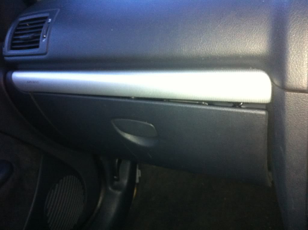 Glove box won't close properly