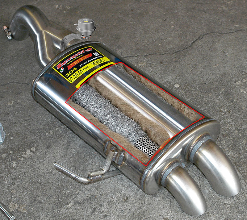 How make exhaust quieter?