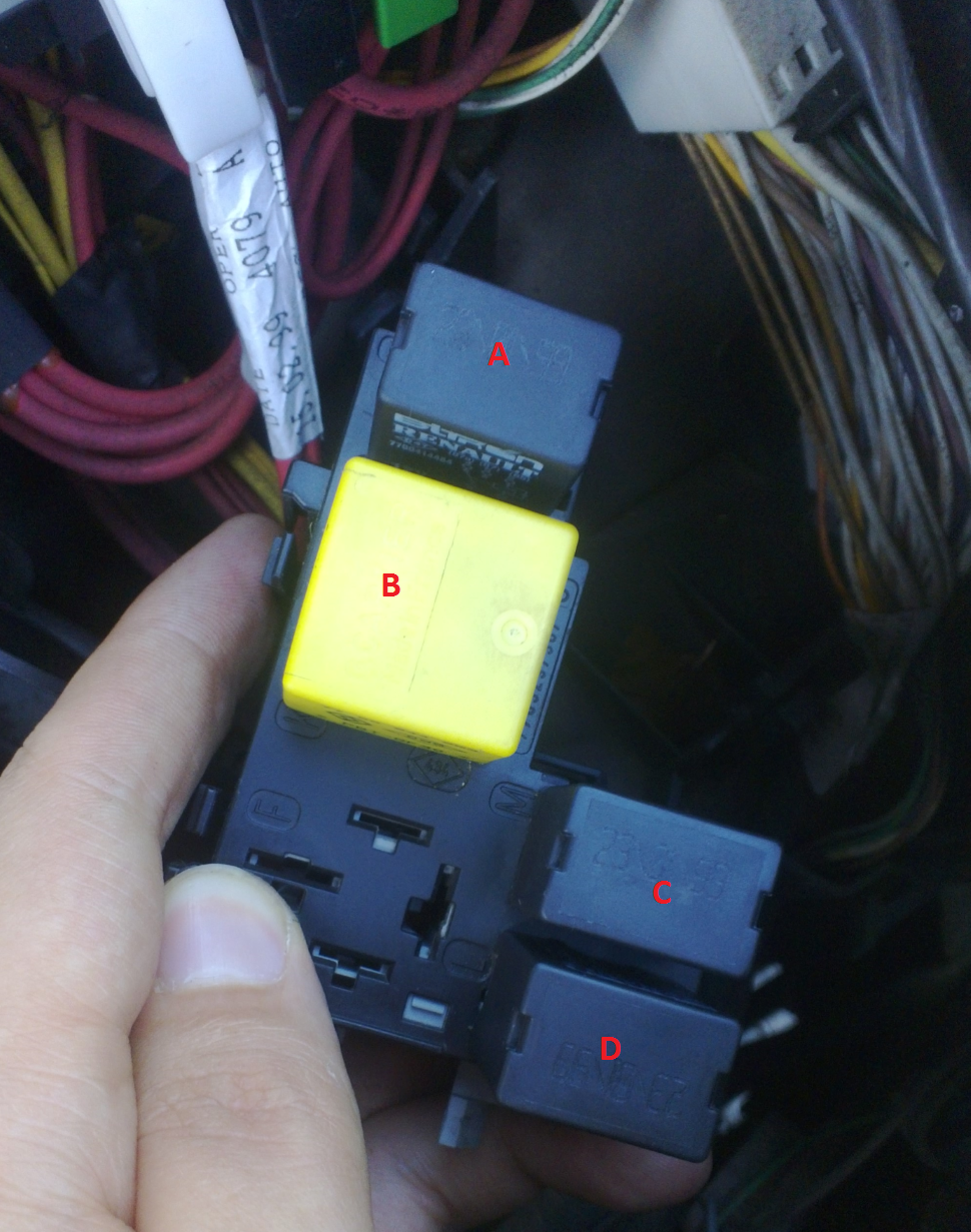 What do these Renault Clio Relays do?