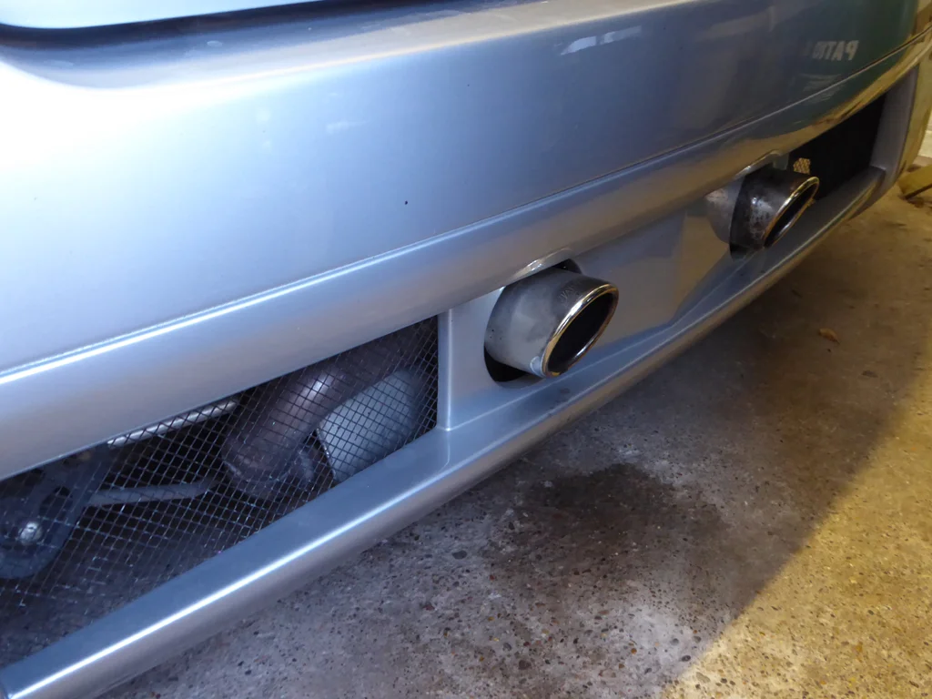 Clio v6 Exhaust Before polish.webp