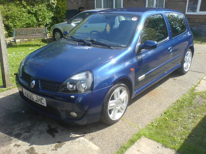 My old clio 172 and new clio 172 | ClioSport.net