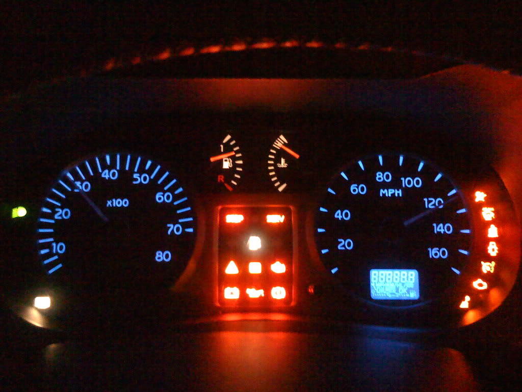 dynamisk Vent et øjeblik Spiritus Dash Lights - Anyone changed colours? | ClioSport.net