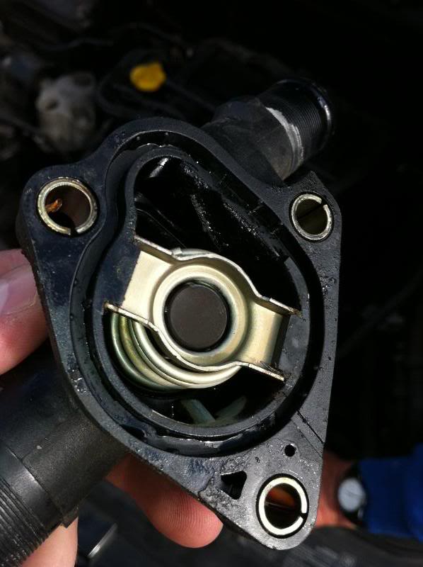 Coolant leak.. Thermostat housing? (part no please?)