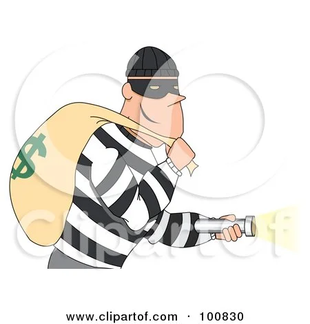 ng-Male-Robber-In-A-Striped-Shirt-Shining-A-Flashlight-And-Carrying-A-Money-Bag-Poster-Art-Pr...webp