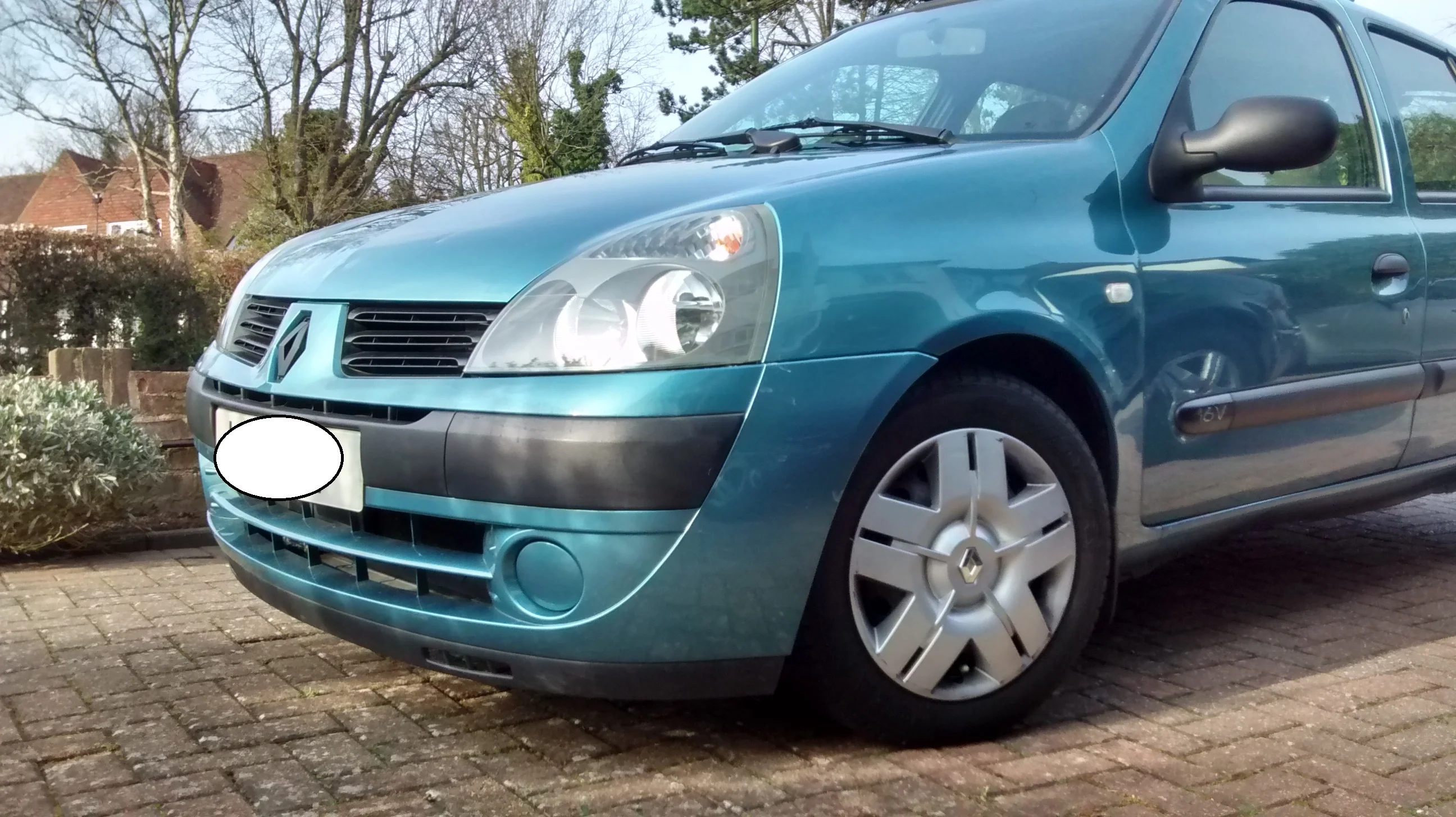 Plate with front black badge.webp