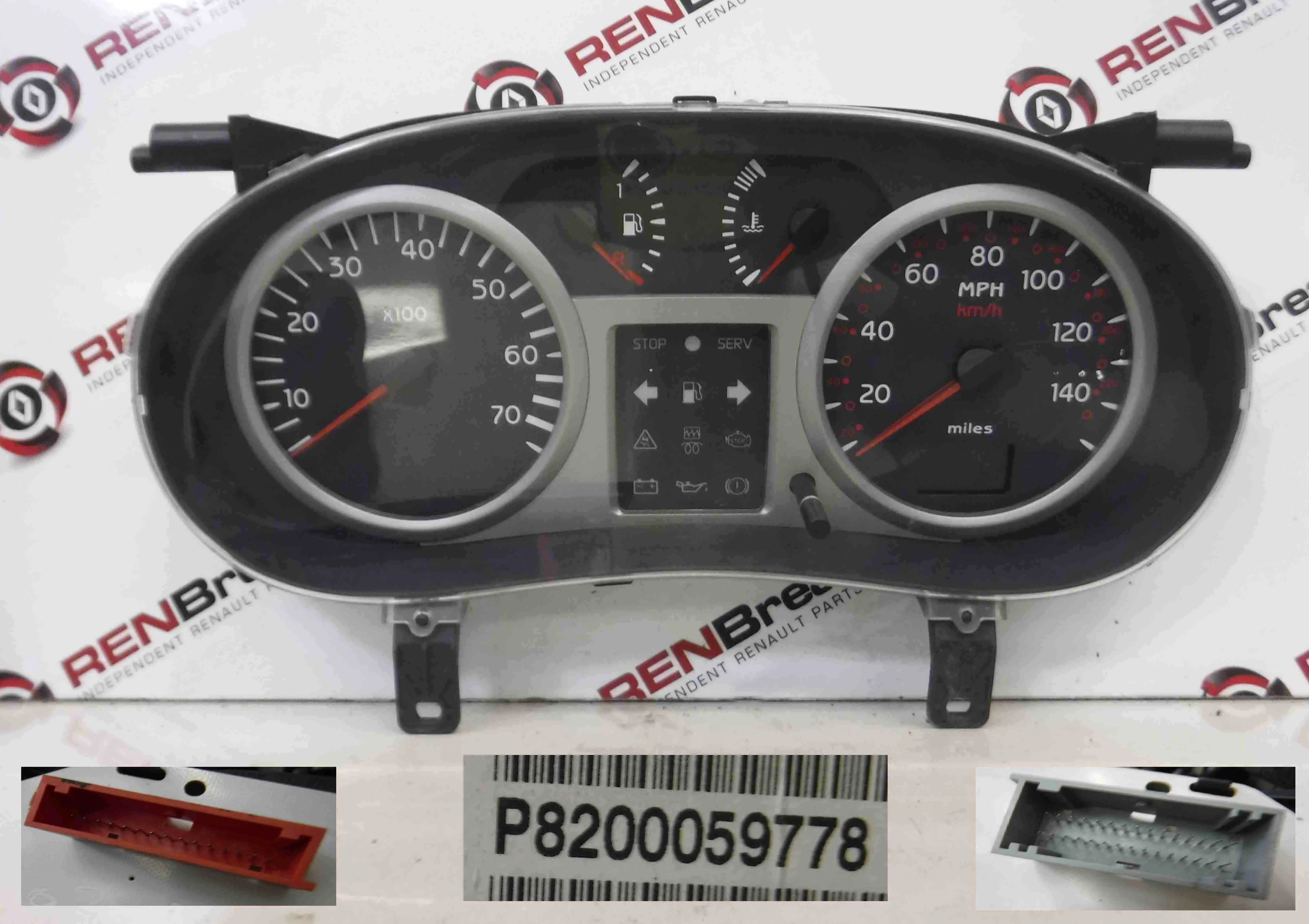 Renault-Clio-MK2-20012006-Instrument-Panel-Dials-Gauges-Speedo-Clocks-134K.webp